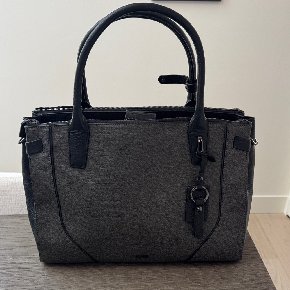 Tumi Charcoal and Black Women's Tote
